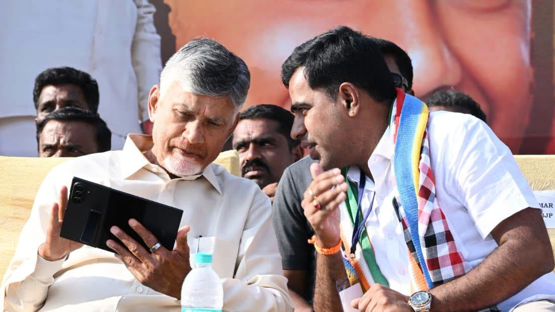 Chandrababu agrees local NDA leaders request a bus service from Tirupati to Thally
