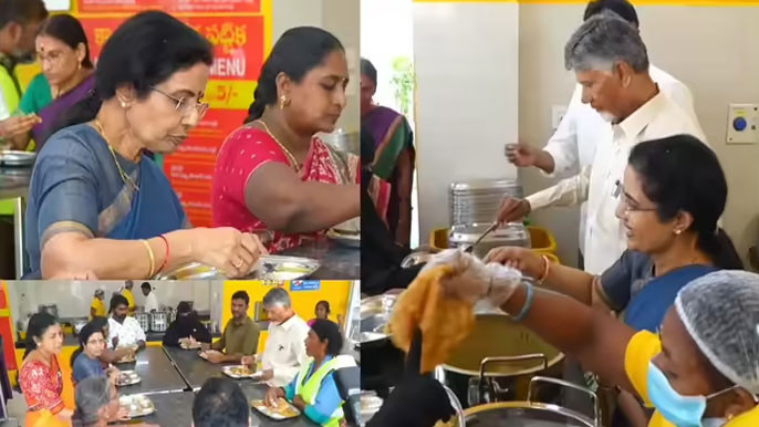 Nara Bhuvaneshwari Donates for Anna Canteens on Chandrababus Birthday