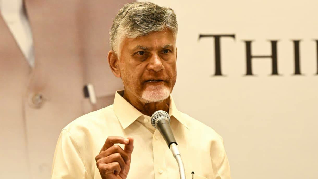 AP CM Chandrababu press meet in Coimbatore