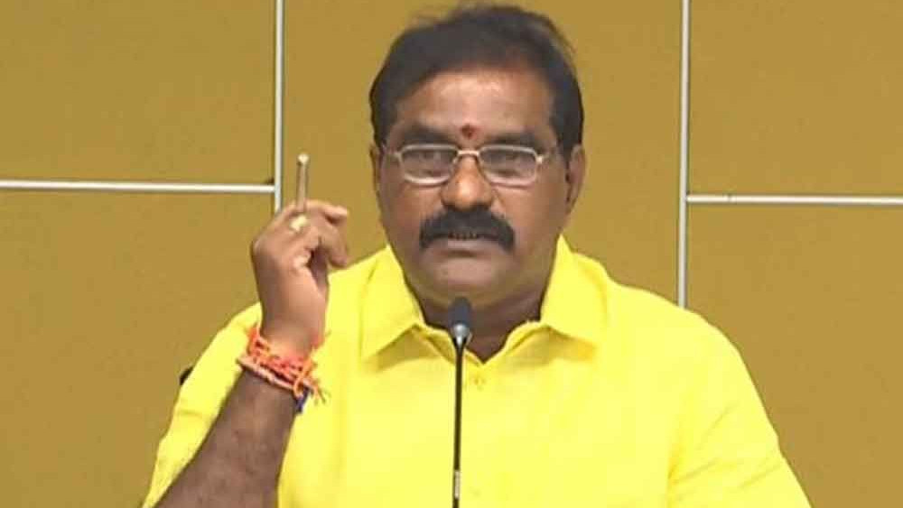 Nimmala Rama Naidu fires on Jagan