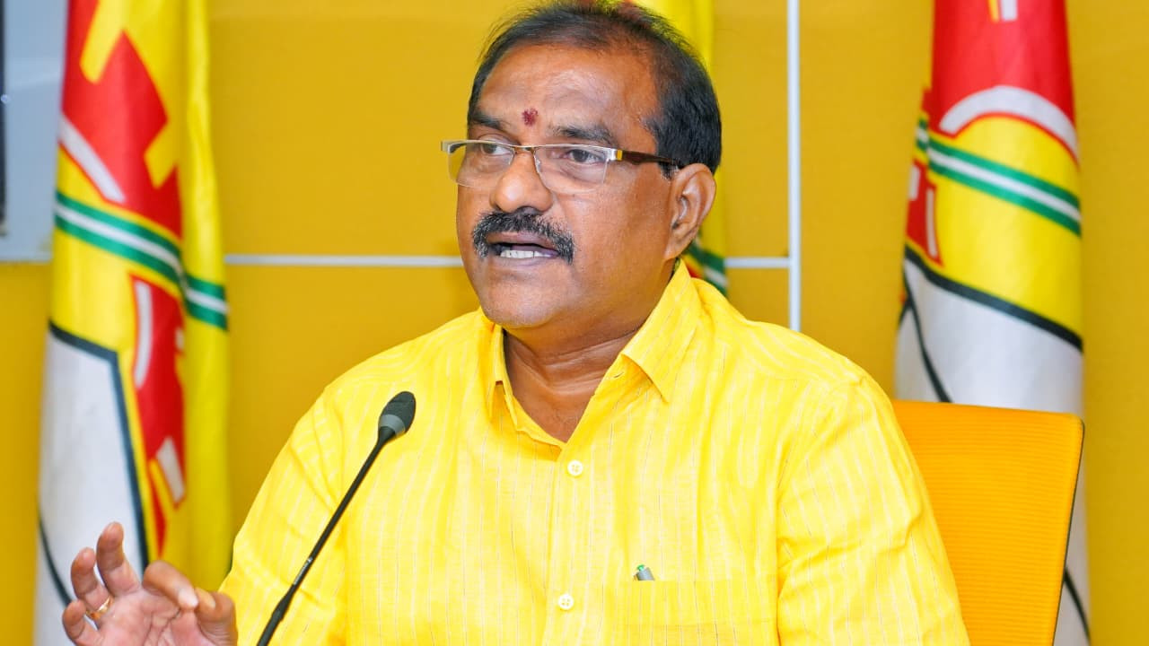 Nimmala Ramanaidu alleges Tadepalli script behind YCP worker murder in Kadapa