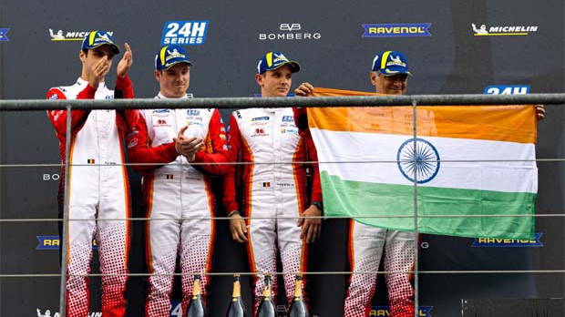 Ajith Kumar Racing Team Secures Second Place in Belgium Race
