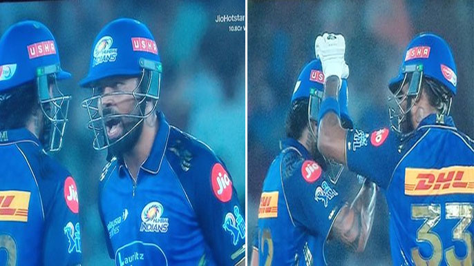Tilak Varma Triggered By Animated Hardik Pandyas Mid Match Message Goes On To Slam MIs Fastest Ton In IPL