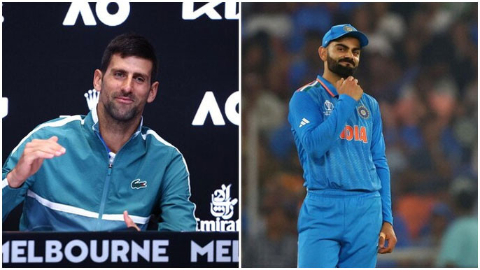 Novak Djokovic Makes His Virat Kohli Wish Public
