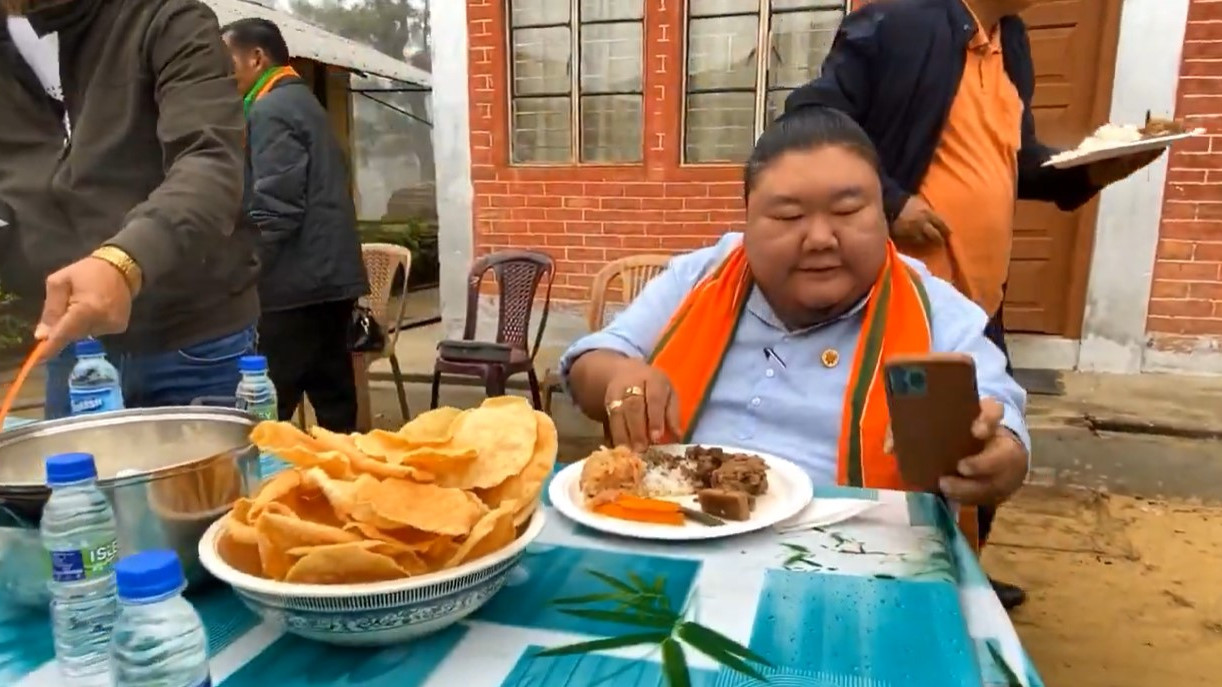 Temjen Imna Along I am a BJP man and a meat eater