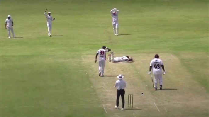 West Indies Championship match abandoned after Jeremiah Louis injury