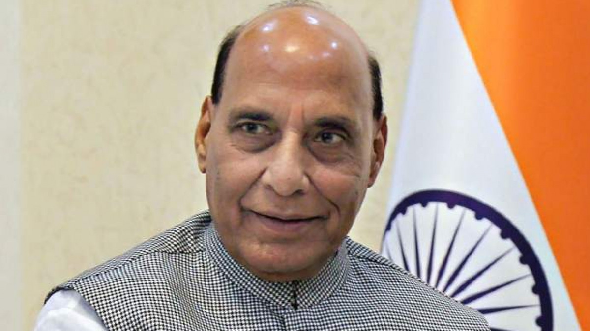 Rajnath warns Pak from Germany