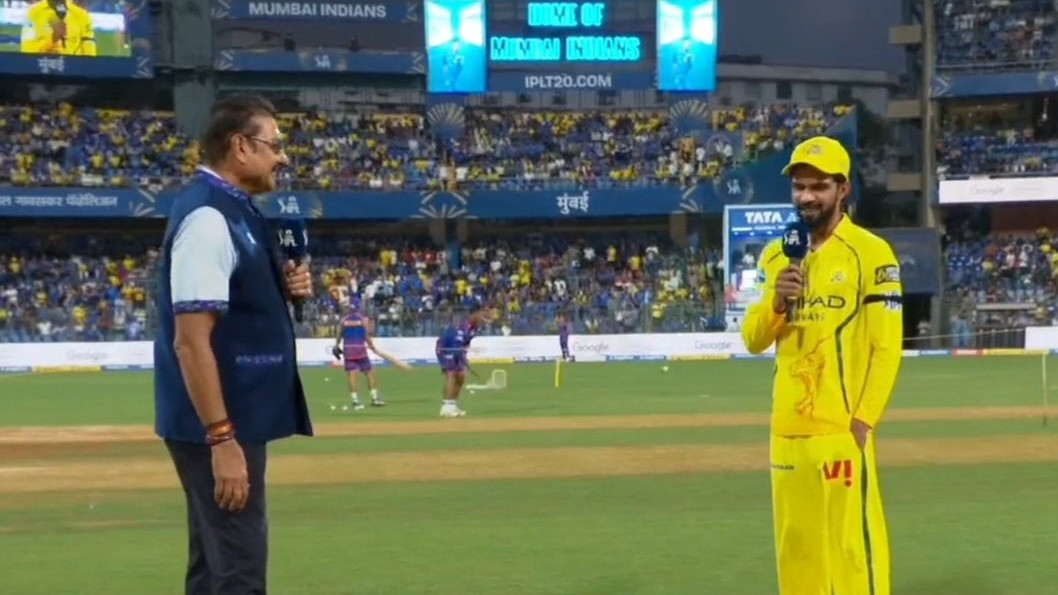 Ravi Shastri forget Ruturaj Gaikwad name during toss