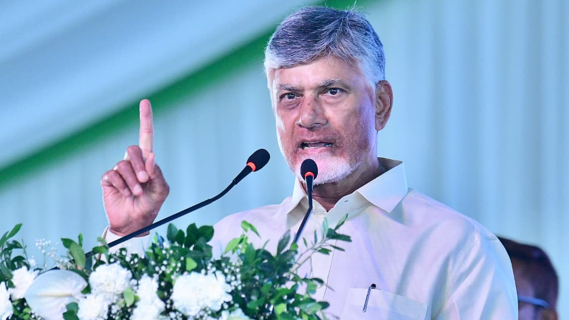 Beware of Killer Party warns CM Chandrababu in Rambilli