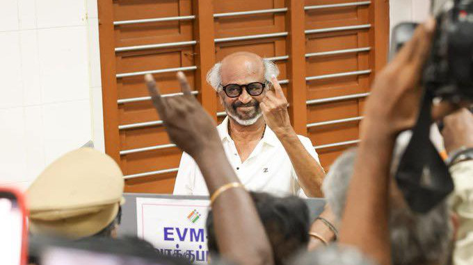 Tamil Nadu Elections Celebrities Flock to Polling Booths Photos