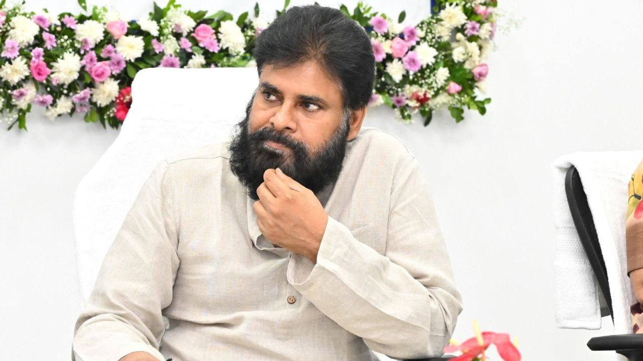 Pawan Kalyan consloes Nadendla Manohar