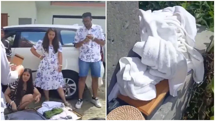 Indian Tourists Shamed for Stealing from Bali Hotel