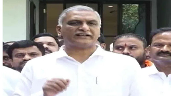 Revanth Reddy responsible for RTC driver death says Harish Rao