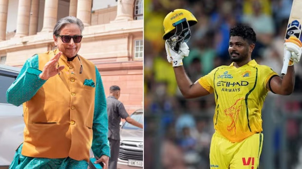 Sashi Tharoor poetic compliments on Sanju Samson