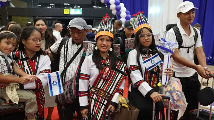 Over 250 Indians Claiming Descent From Biblical Tribe Land In Israel