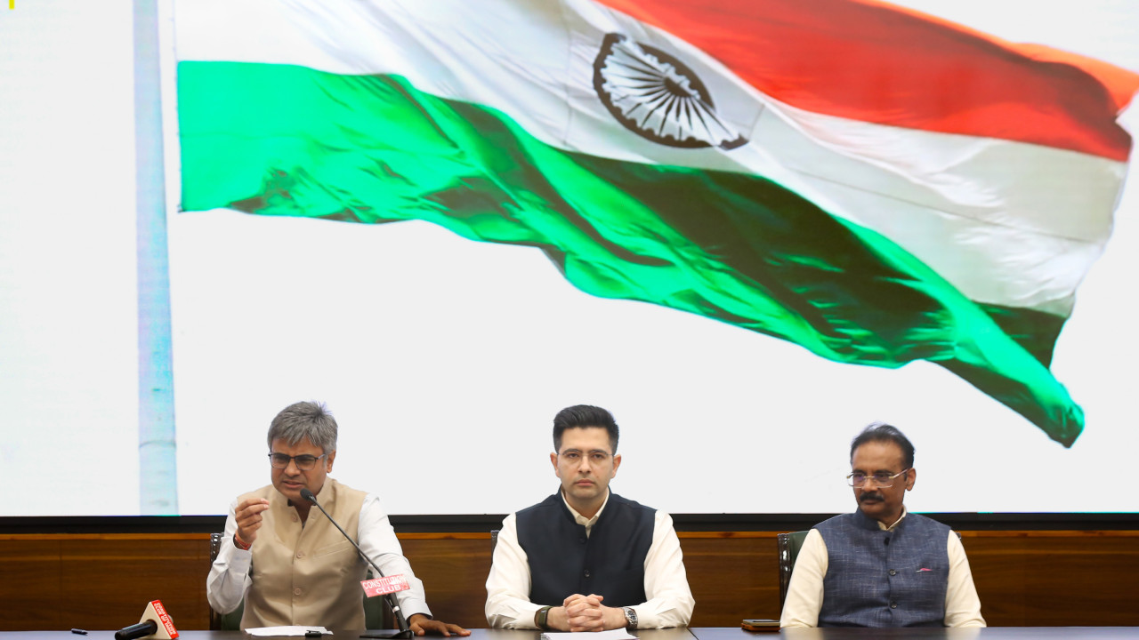 Raghav Chadha and other AAP MPs set to join BJP