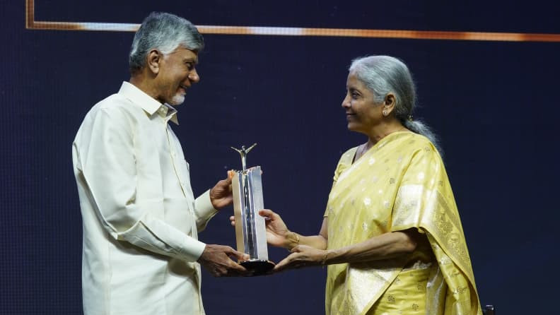 Chandrababu Naidu Wins Business Reformer Award Ministers Celebrate