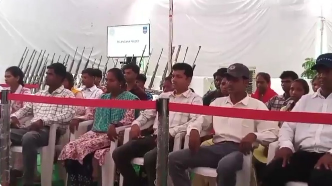47 Maoists Surrender in Telangana 