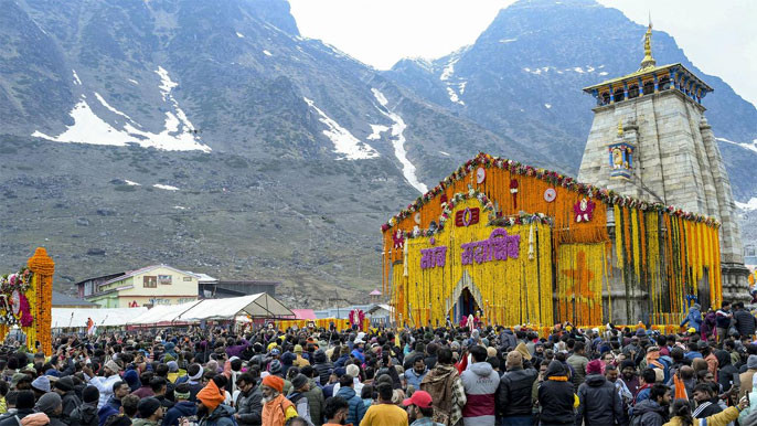 Kedarnath Temple Rush Over 90000 Pilgrims Visit in Three Days