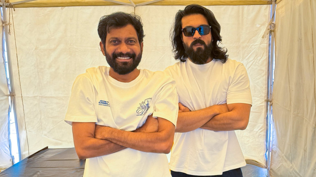 Ram Charan and Buchi Babu Sanas Special Photo Before the Storm