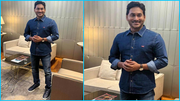 YS Jagan Mohan Reddy Viral with Trendy Look on Europe Tour