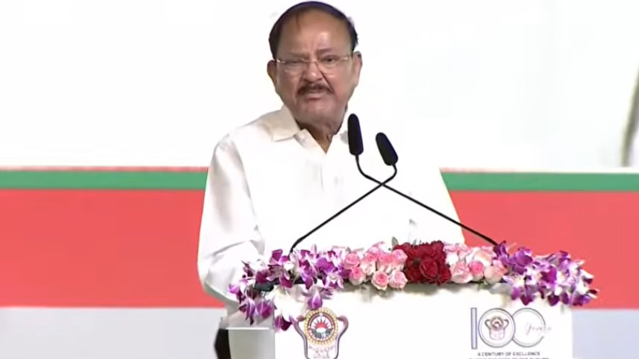 Venkaiah Naidu speech in AU Centenary Celebrations