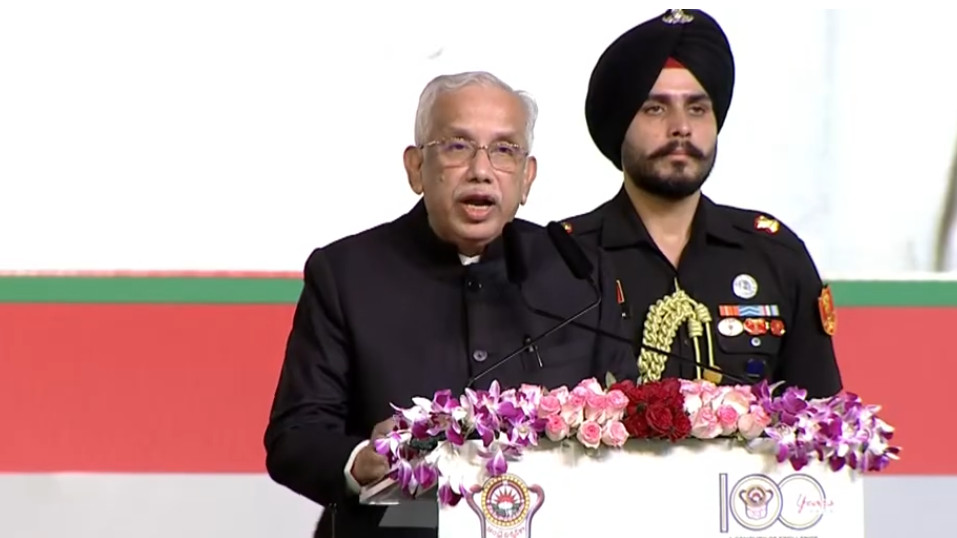 AP Governor speech in AU Centenary Celebrations