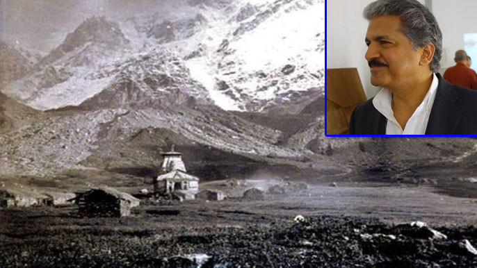 Anand Mahindra Shares Rare Photo Of What Kedarnath Looked Like 144 Years Ago