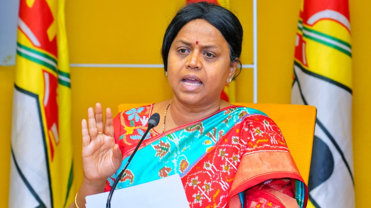 Pnachumarti Anuradha slams YCP over Google in Vizag