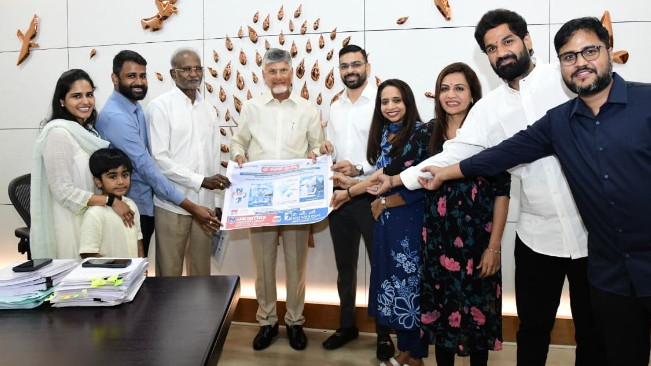 Chandrababu praises Narayana GSL hospitals for performing first Tele Robotic surgery in India