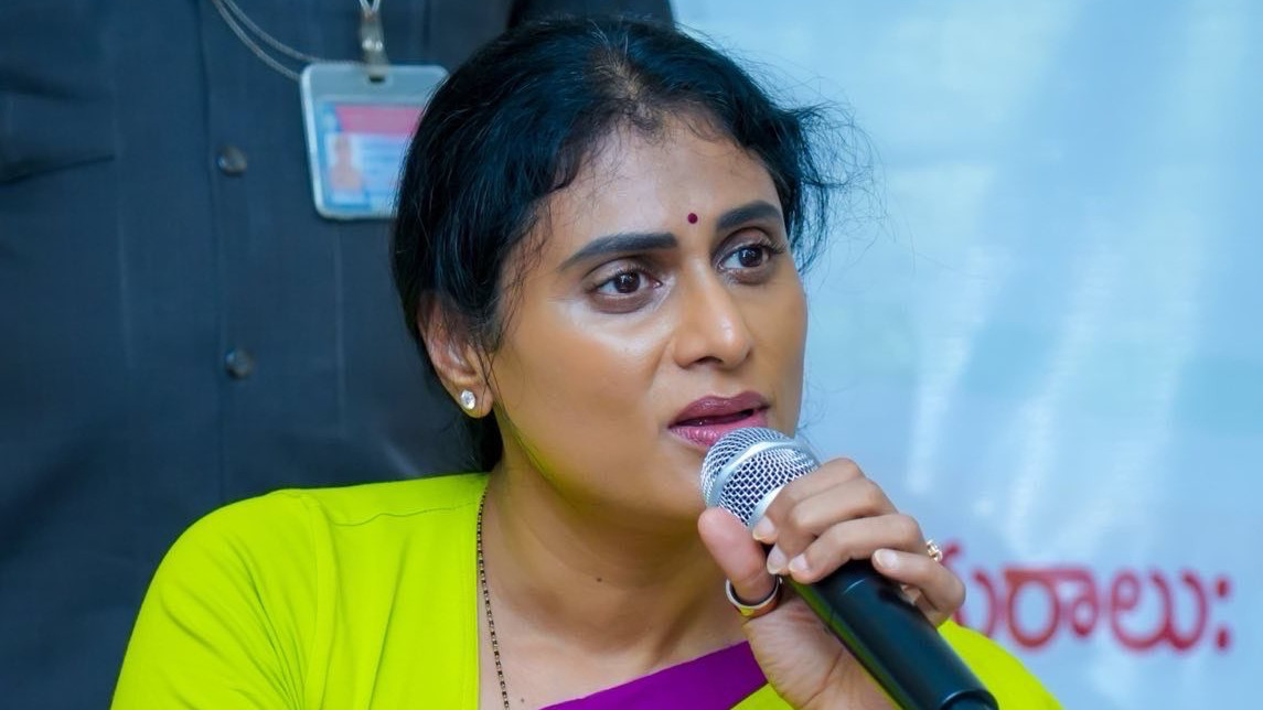 YS Sharmila fires on AP Govt over fuel shortage in state