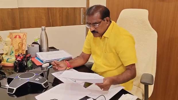 AP Irrigation Minister Nimmala Ramanaidu on Uttarandra Projects