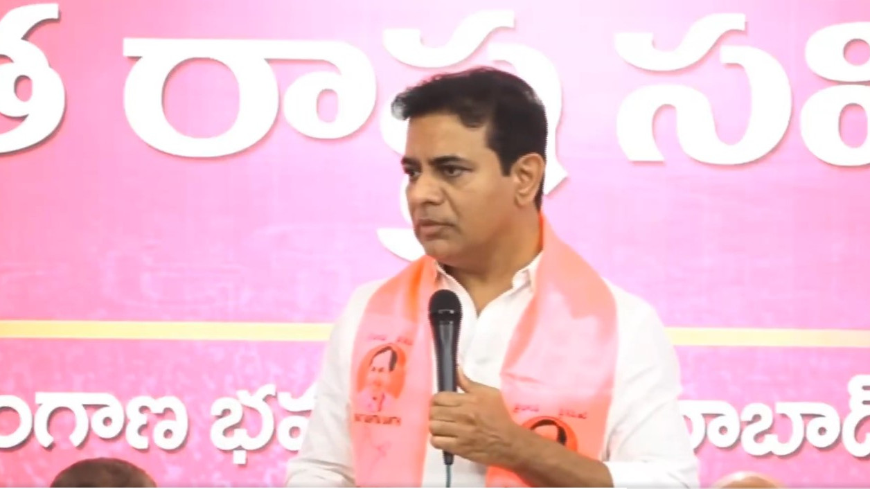 KTR lashes out at Revanth Reddy