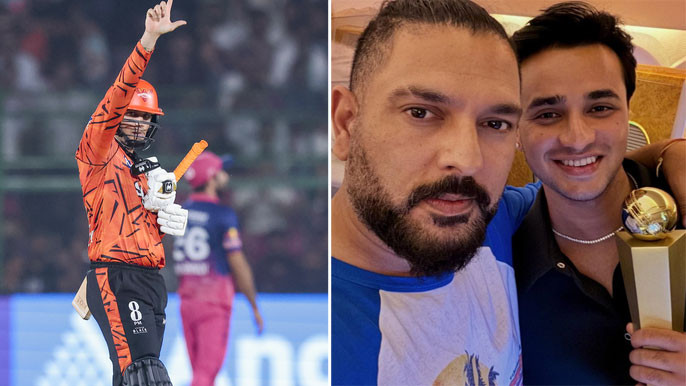 Yuvi paaji prepared me to win big matches for India says Abhishek on Yuvrajs role in shaping his career