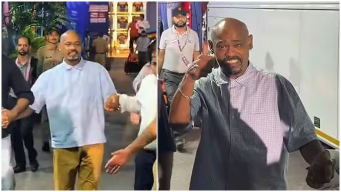 Vinod Kambli Spotted at Mumbai Indians Match Wankhede
