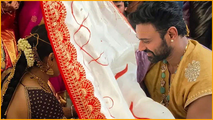 Bellamkonda Sai Srinivas ties the knot with Kavya Reddy in traditional Tirumala ceremony