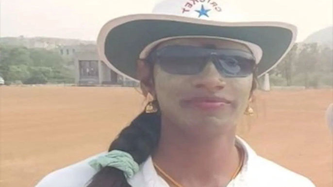 Rithika Indias First Transwoman Cricket Umpire