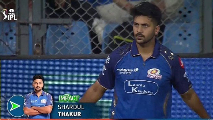 Shardul Thakur Becomes The First Impact Player In Ipl History Who Neither Batted Nor Bowled