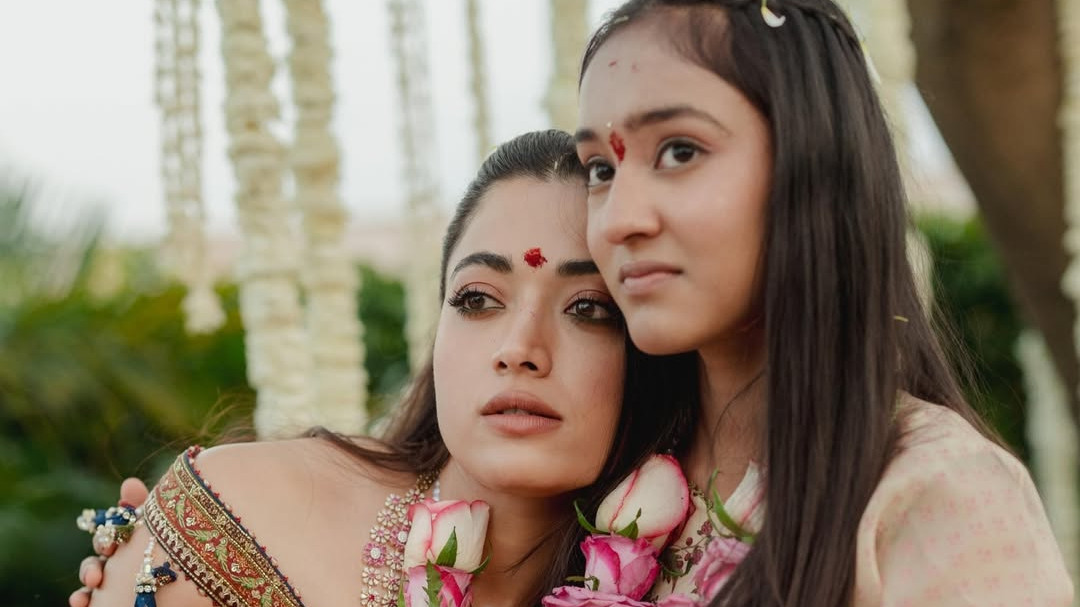 Rashmika Mandanna says 'I love you sweetie' as sister Shiman turns 13