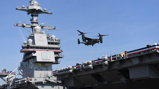 USS Gerald Ford Aircraft Carrier Returns from Middle East Amid Iran Tensions