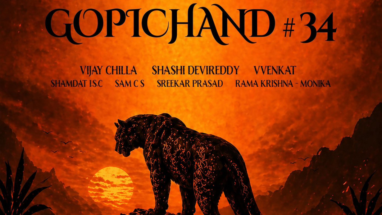 Gopichands new movie directed by Fight Master V Venkat to launch tomorrow