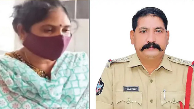 CI Chinnamallaiah Suspended After Womans Complaint