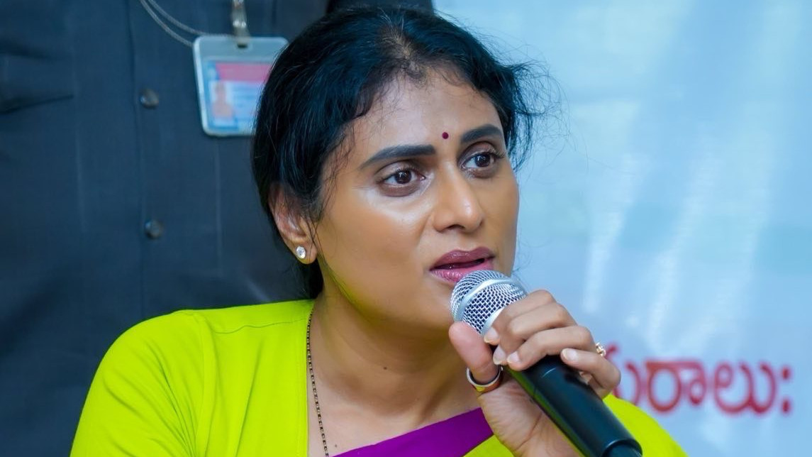 YS Sharmila Slams Modi Over Gas Cylinder Price Hike