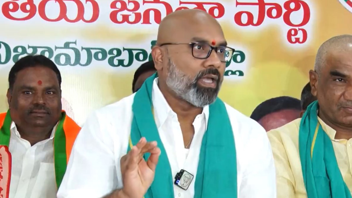 Dharmapuri Arvind Alleges Revanth Reddy Behind Kavithas Party