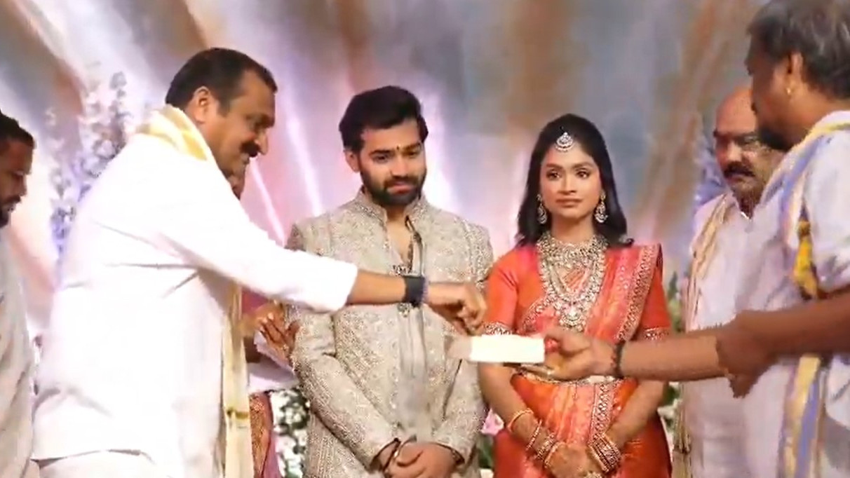 Bandla Ganesh Daughter Engagement Ceremony Held in Hyderabad