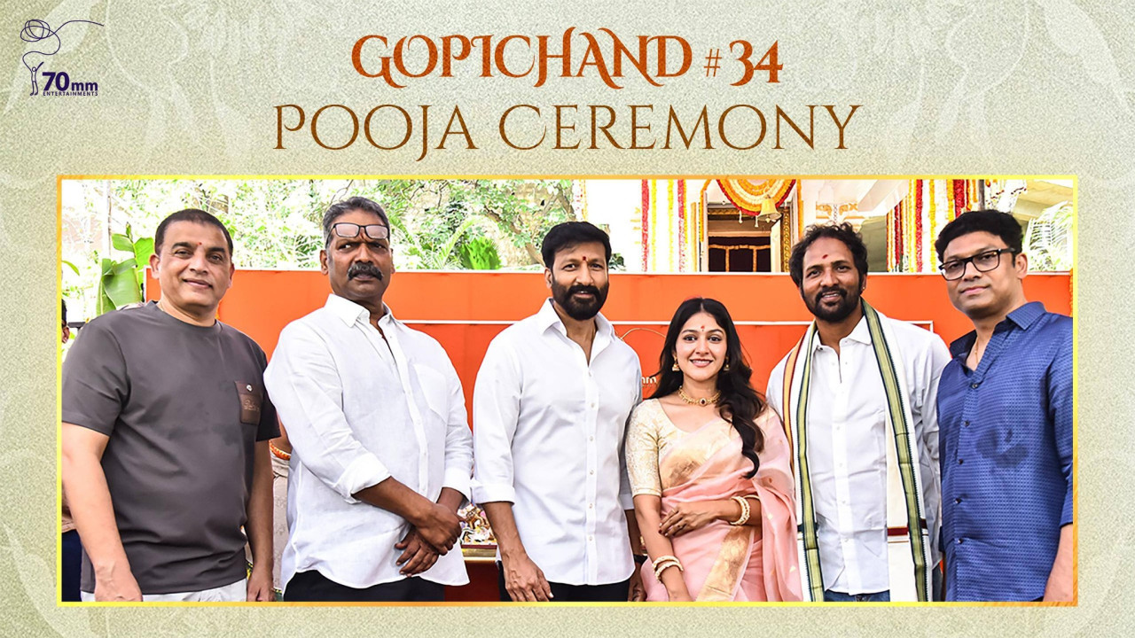 Gopichands New Movie Launched Grandly