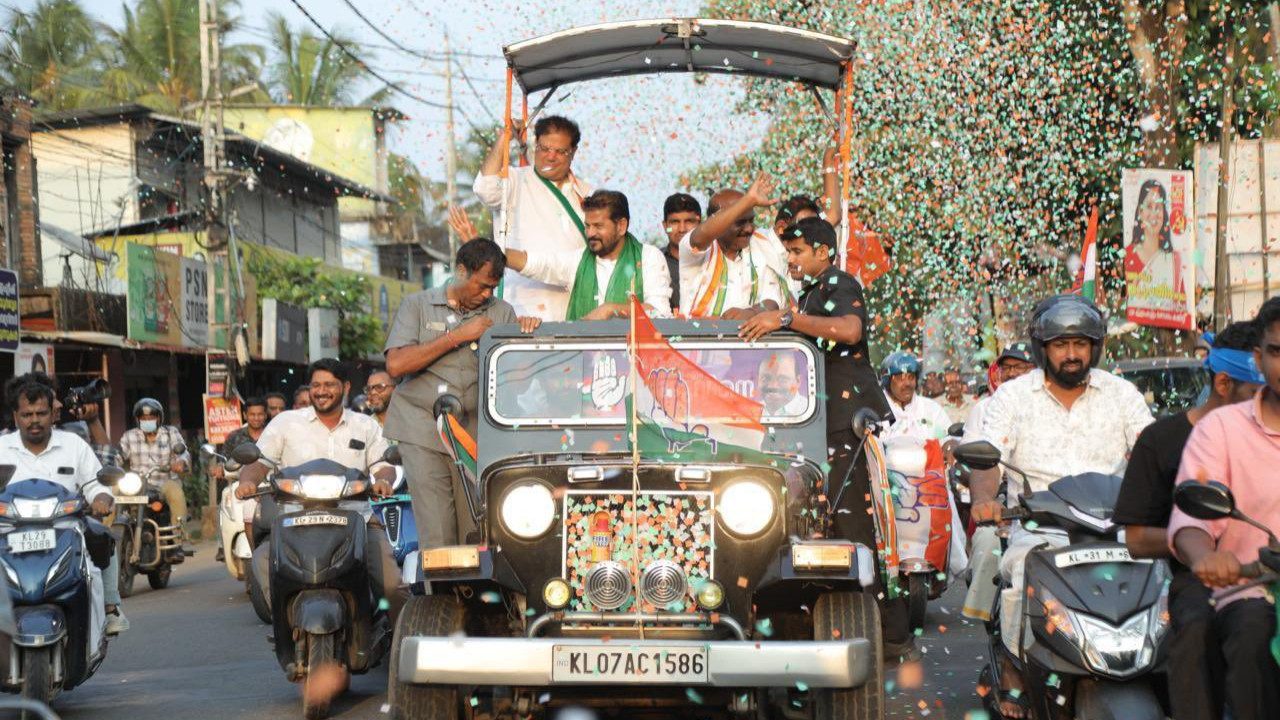 Revanth Reddy Tweets on Congress Victory in Kerala