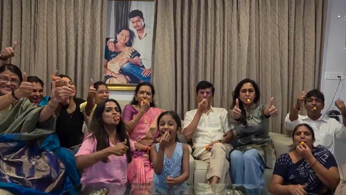 Vijay TVK Party Victory Celebrations in Tamil Nadu