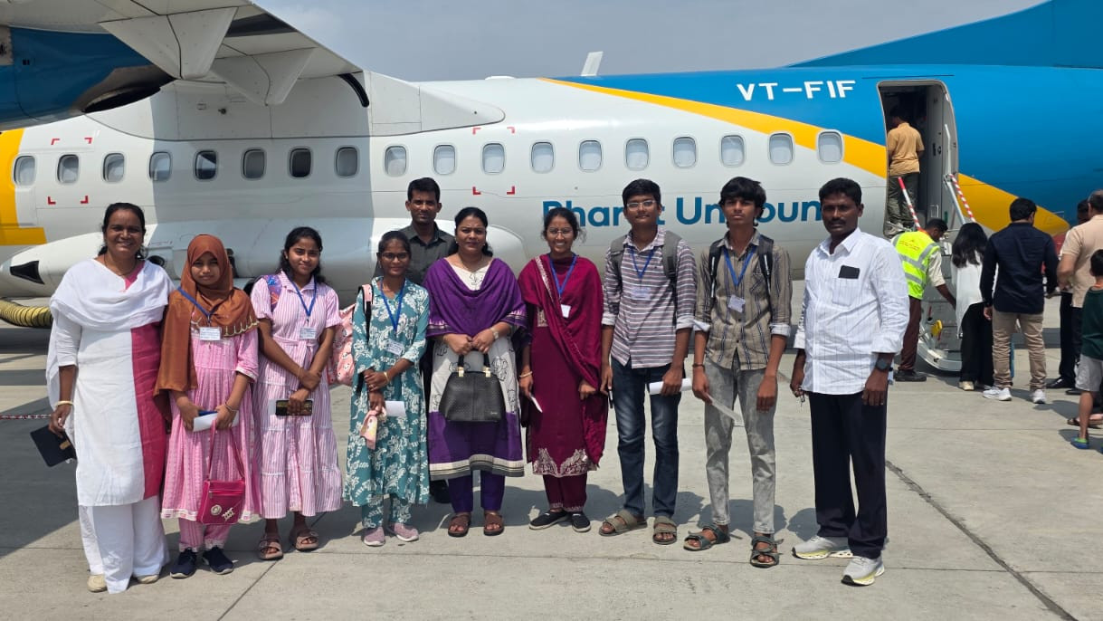 Tangirala Soumya Fulfilled Students Dream with Flight Trip