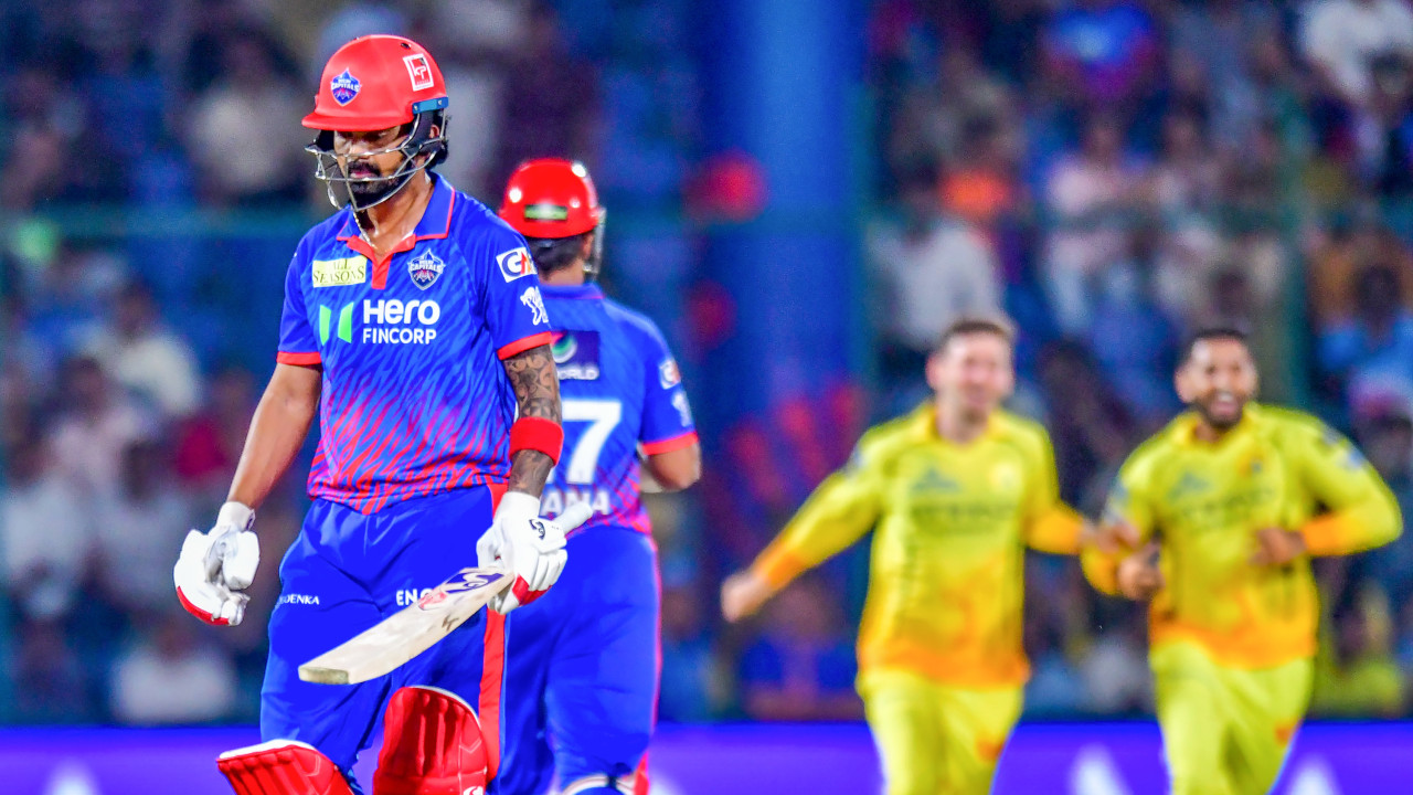 Sameer Rizvi Stubbs rescue Delhi modest target against CSK